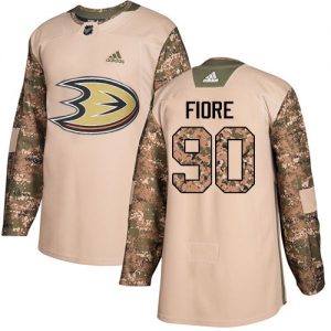 Pánské NHL Anaheim Ducks dresy Giovanni Fiore 90 Camo Veterans Day Practice